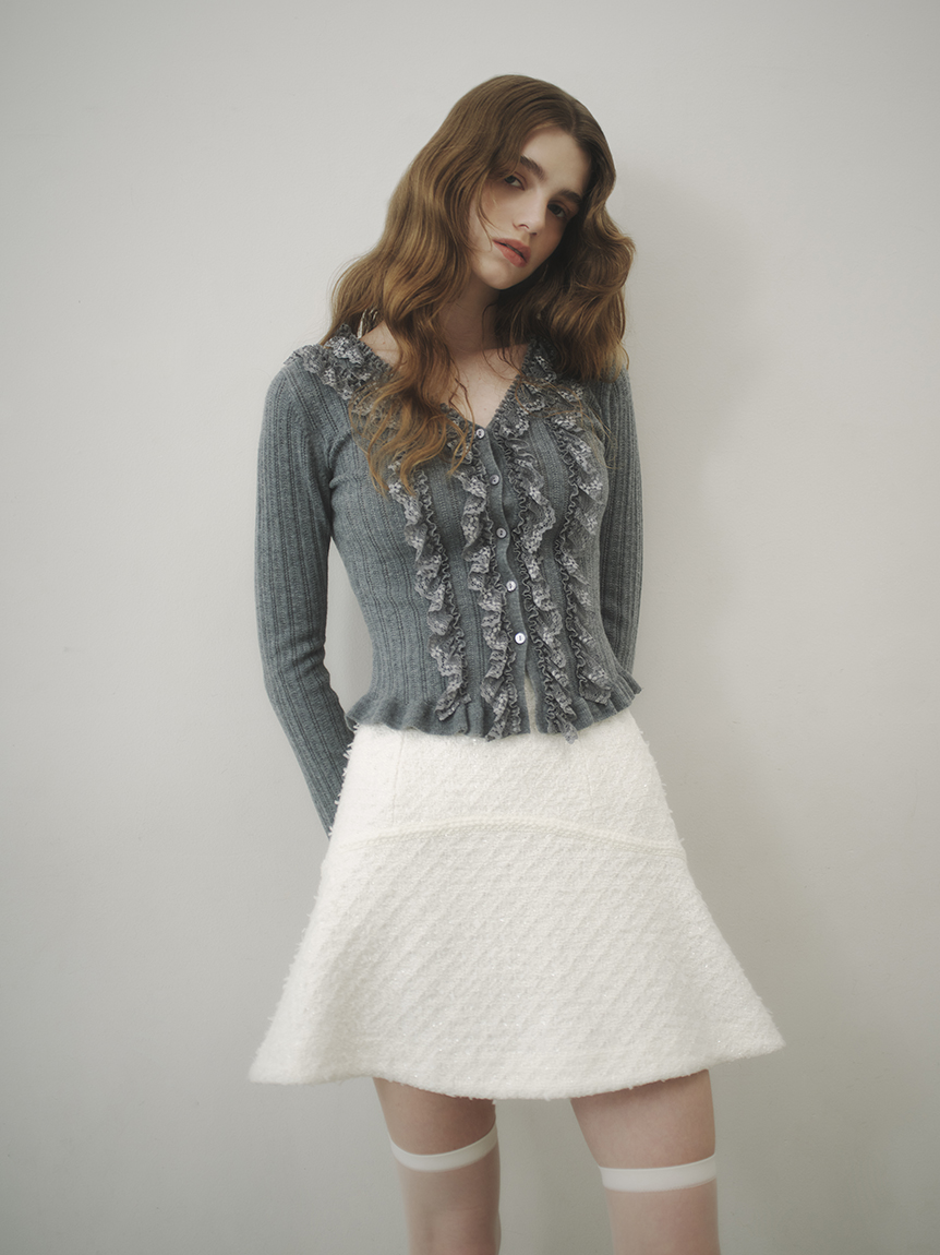 ツイードフレアミニスカート(ミニスカート)｜スカート｜SNIDEL