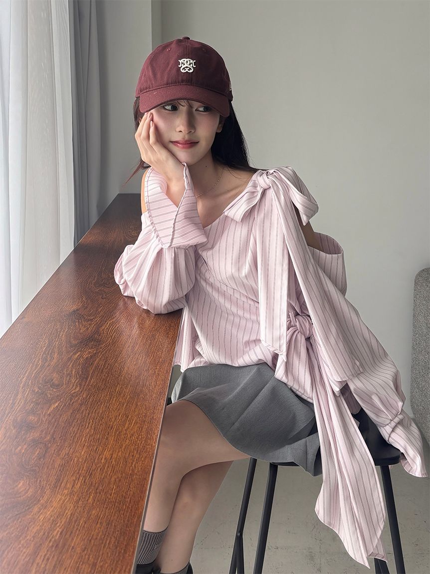 ベルト付きプリーツミニスカート(ミニスカート)｜スカート｜SNIDEL