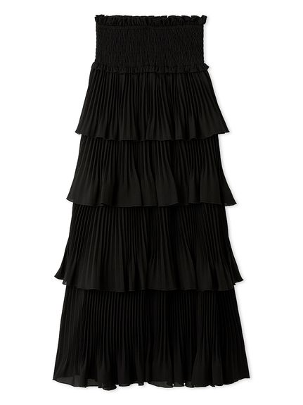 プリーツティアードスカート(ロングスカート)｜スカート｜SNIDEL