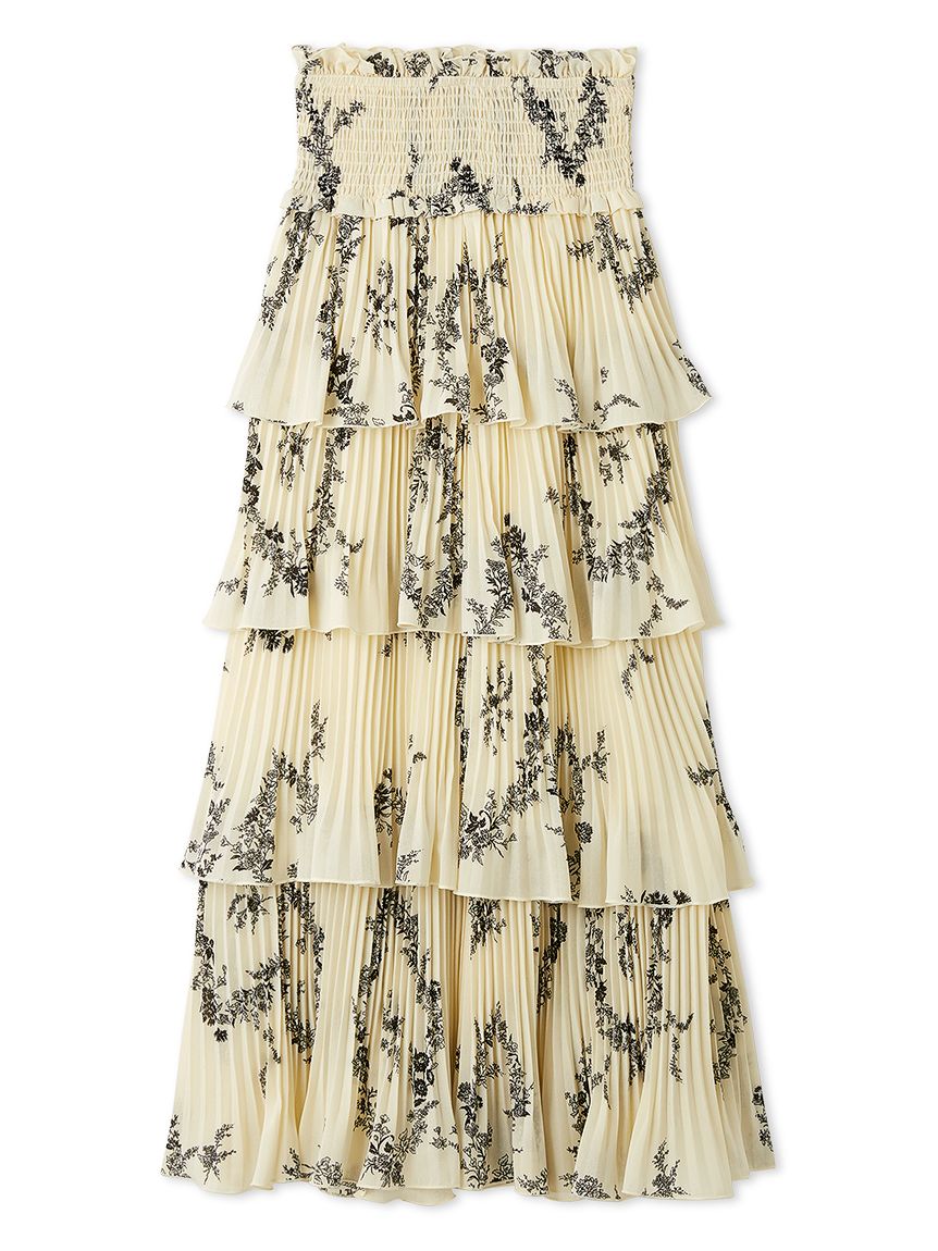 プリーツティアードスカート(ロングスカート)｜スカート｜SNIDEL