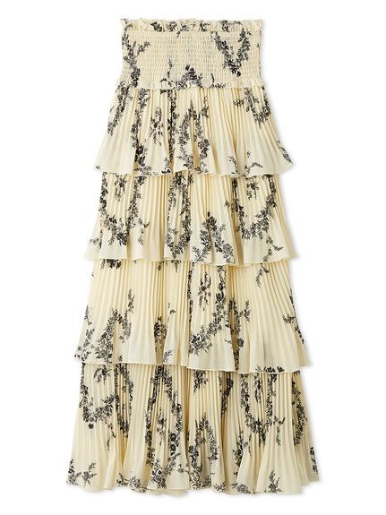 プリーツティアードスカート(ロングスカート)｜スカート｜SNIDEL