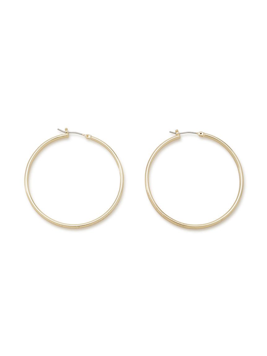 【SNIDEL】ニュアンスロゴフープピアス ニュアンスロゴフープピアス(ピアス・イヤリング)｜アクセサリー