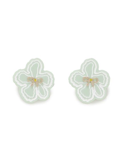 【BOUQUET OF JOY】フラワーピアス(MNT-F)