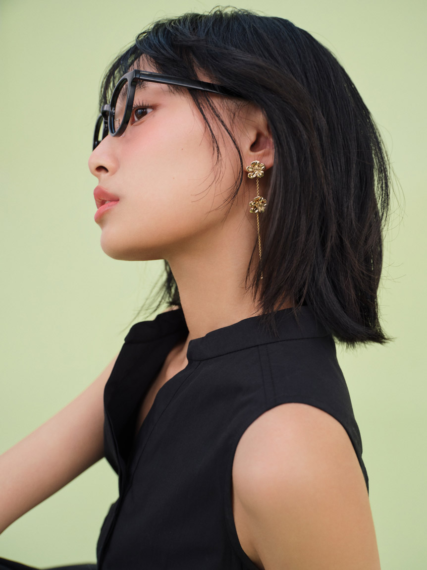 ★MARIA★さん専用♡«一点物シリーズ!!»チェーンピアス イヤリング ロングチェーンピアス(ピアス・イヤリング)｜アクセサリー