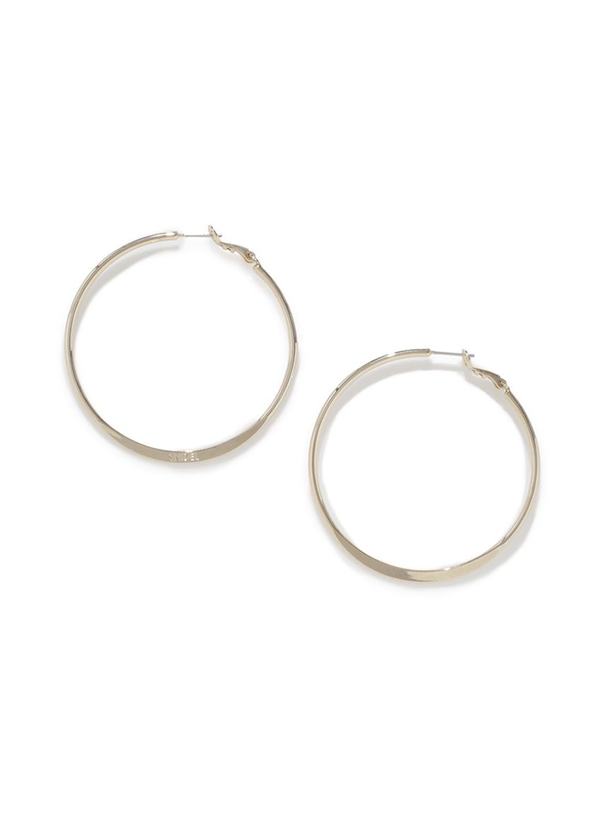 プレスフープピアス(GLD-F)