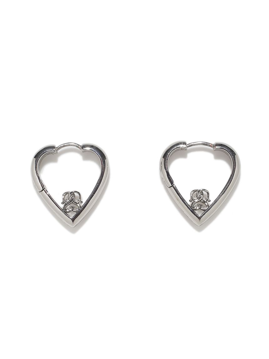 PASTIERA ハートフープピアス PASTIERA ハートフープピアス