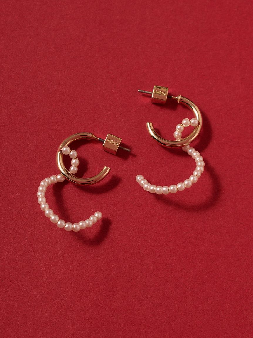 パールビーズバリエピアス(ピアス・イヤリング)｜アクセサリー｜SNIDEL