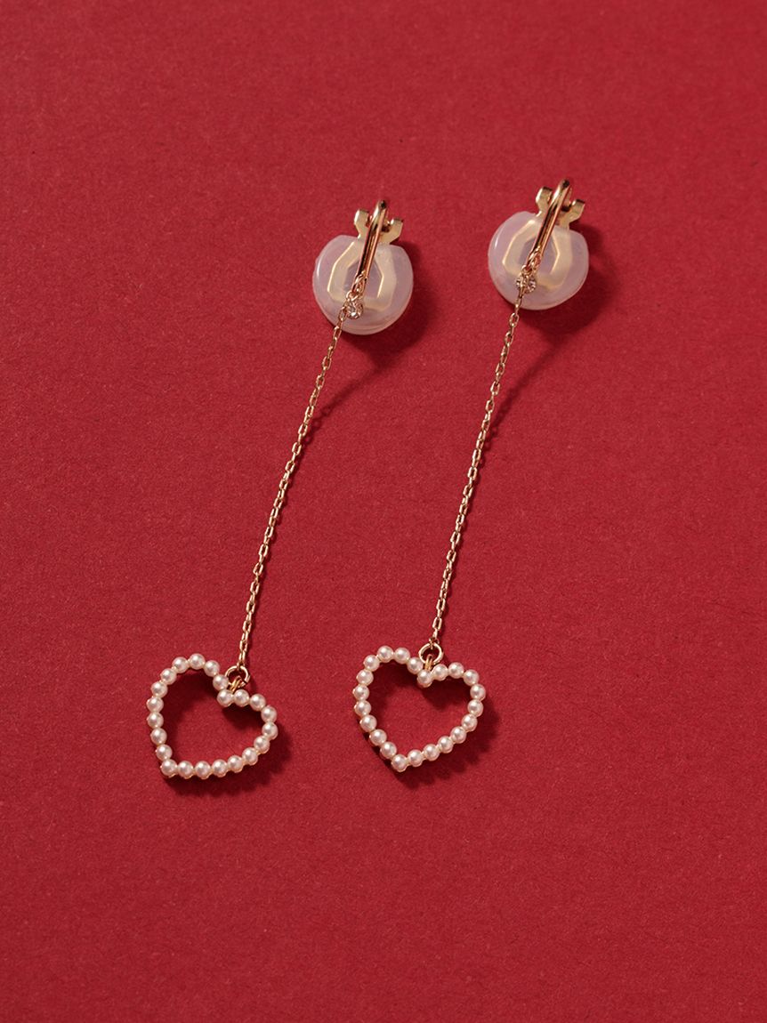 パールビーズバリエイヤリング(ピアス・イヤリング)｜アクセサリー