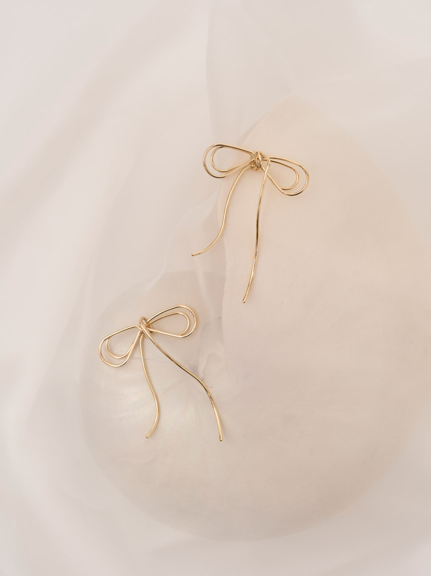 リボンピアス(ピアス・イヤリング)｜アクセサリー｜SNIDEL(スナイデル
