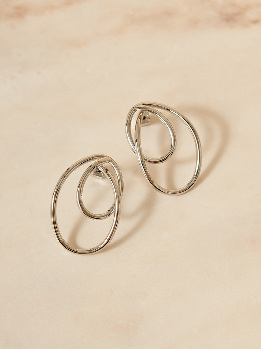 ダブルラインフープピアス(ピアス・イヤリング)｜アクセサリー｜SNIDEL