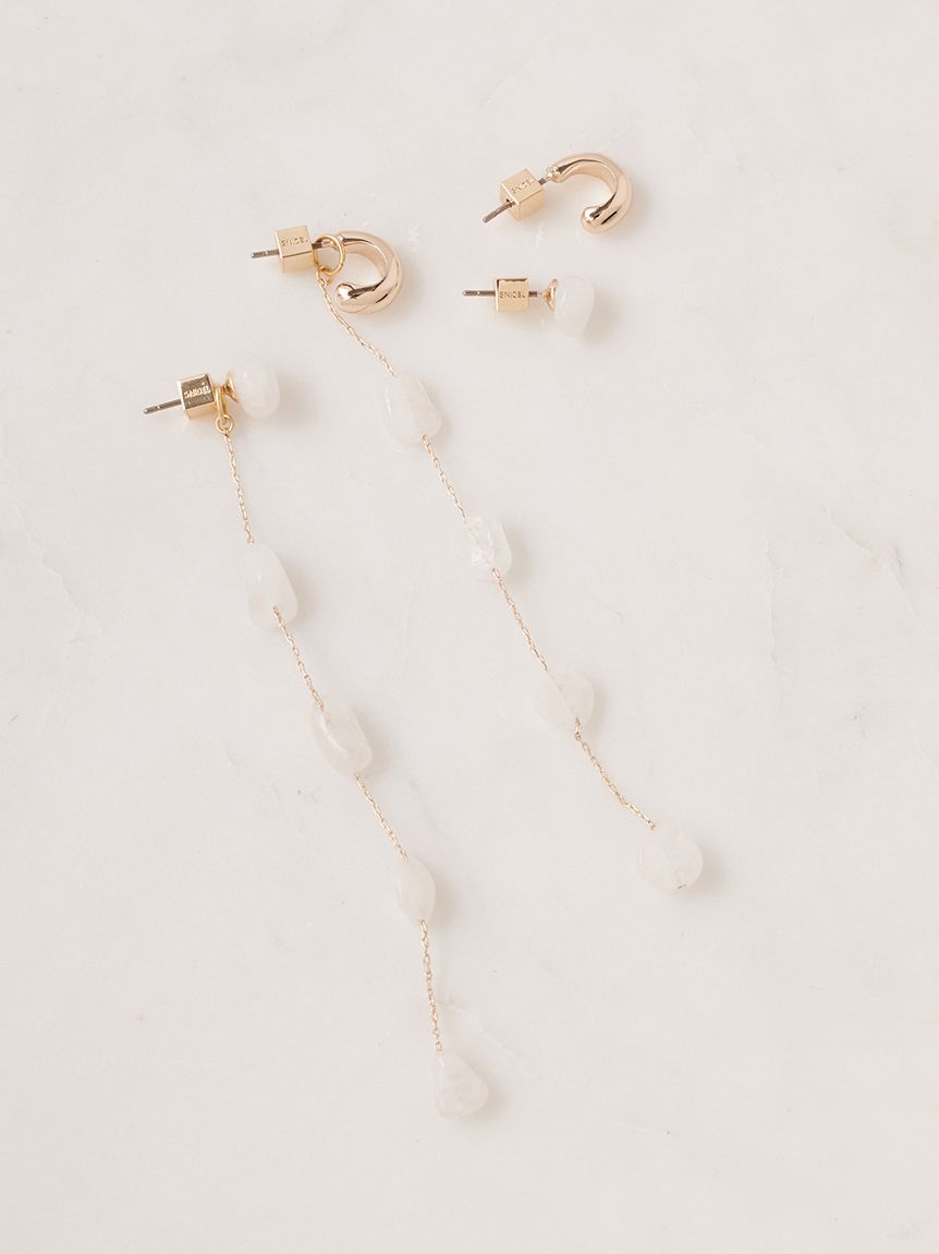 ナチュラルストーンピアス(ピアス・イヤリング)｜アクセサリー｜SNIDEL