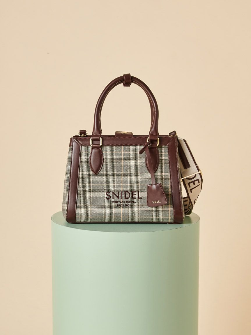 ♥超美品♥スナイデル SNIDEL ミディバッグ ブラック ショルダーバッグ フラップミニショルダー（ショルダーバッグ）｜SNIDEL
