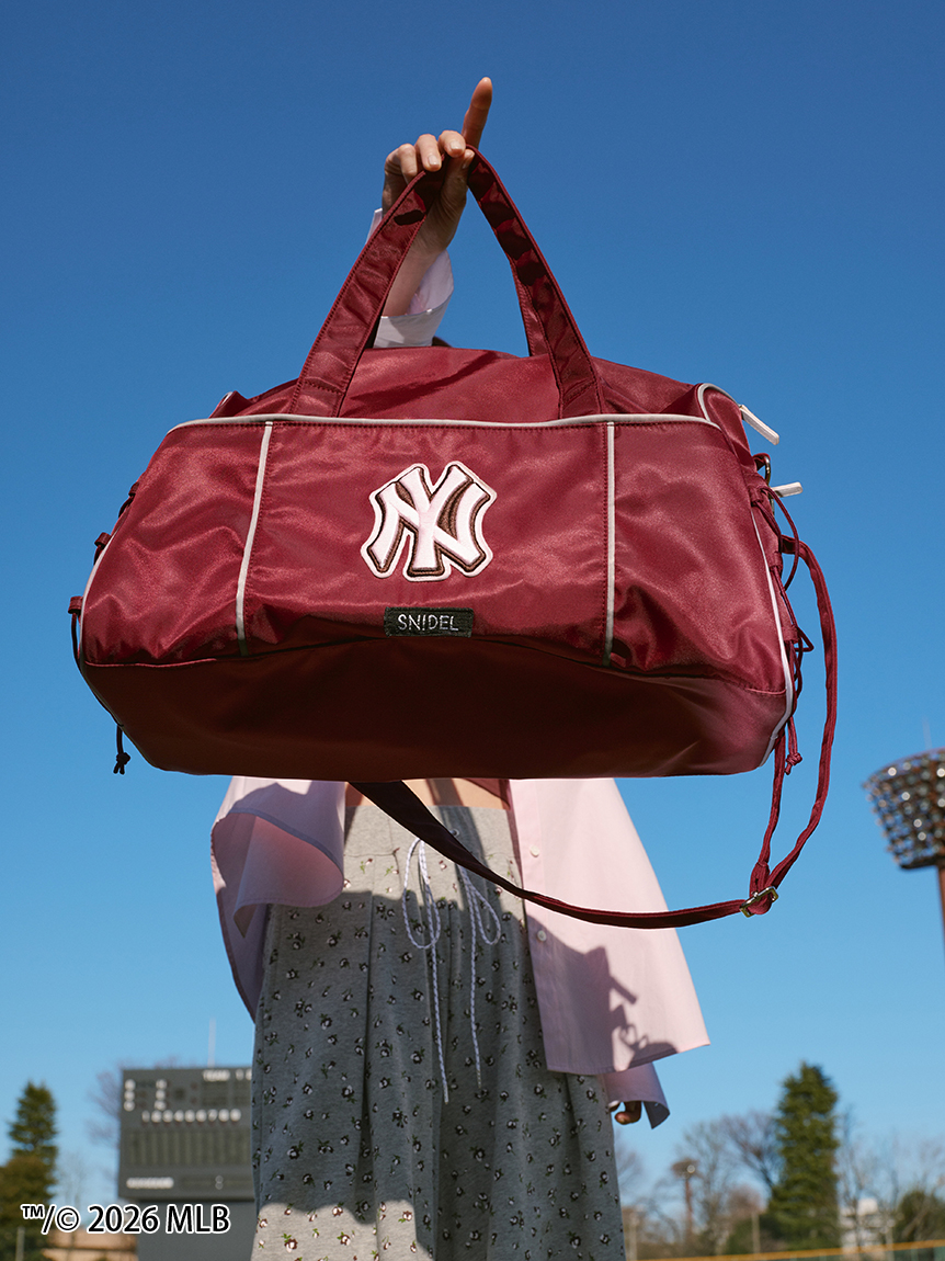 snidel 【MLB】チームロゴナイロンボストン MLB】チームロゴナイロンボストン｜スナイデルの通販｜&mall（アンド