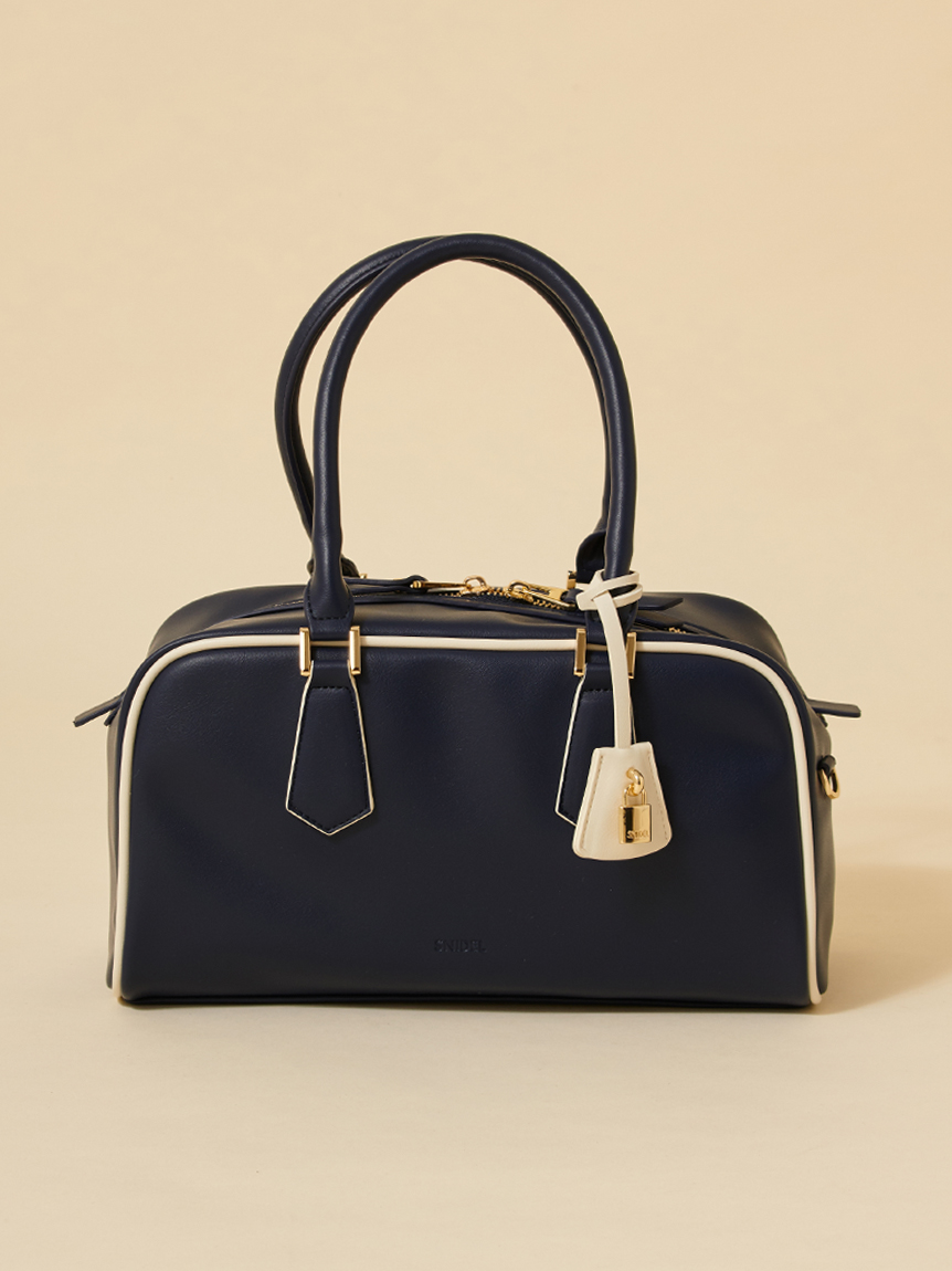 snidel パドロックチャームボストン　ショルダーバッグ パドロックチャームボストン(ショルダーバッグ)｜バッグ｜SNIDEL