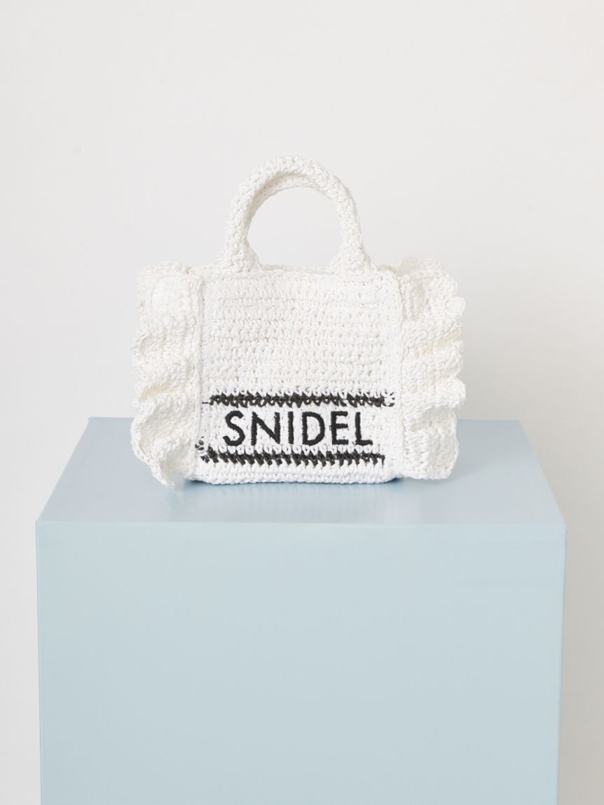 ブレーズフリルロゴミニショルダー(ショルダーバッグ)｜バッグ｜SNIDEL