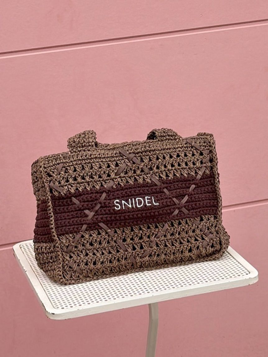 ペーパークロシェトート(ハンドバッグ)｜バッグ｜SNIDEL(スナイデル)の