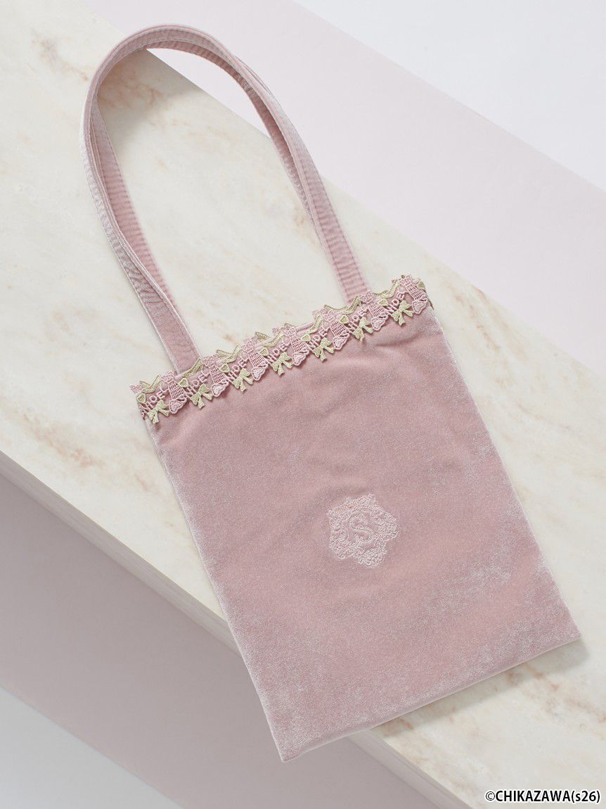 SNIDEL×近沢レース店】ベロアトートバッグ(トートバッグ)｜バッグ