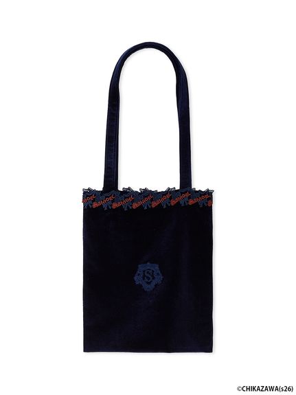 SNIDEL×近沢レース店】ベロアトートバッグ(トートバッグ)｜バッグ