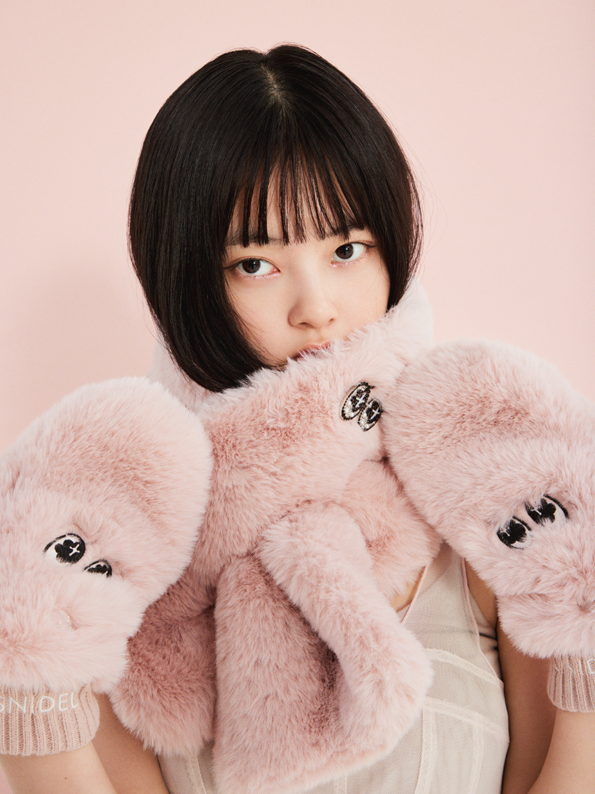 スナイデル SNIDEL SNaMONティペット （YEL） - ファッション