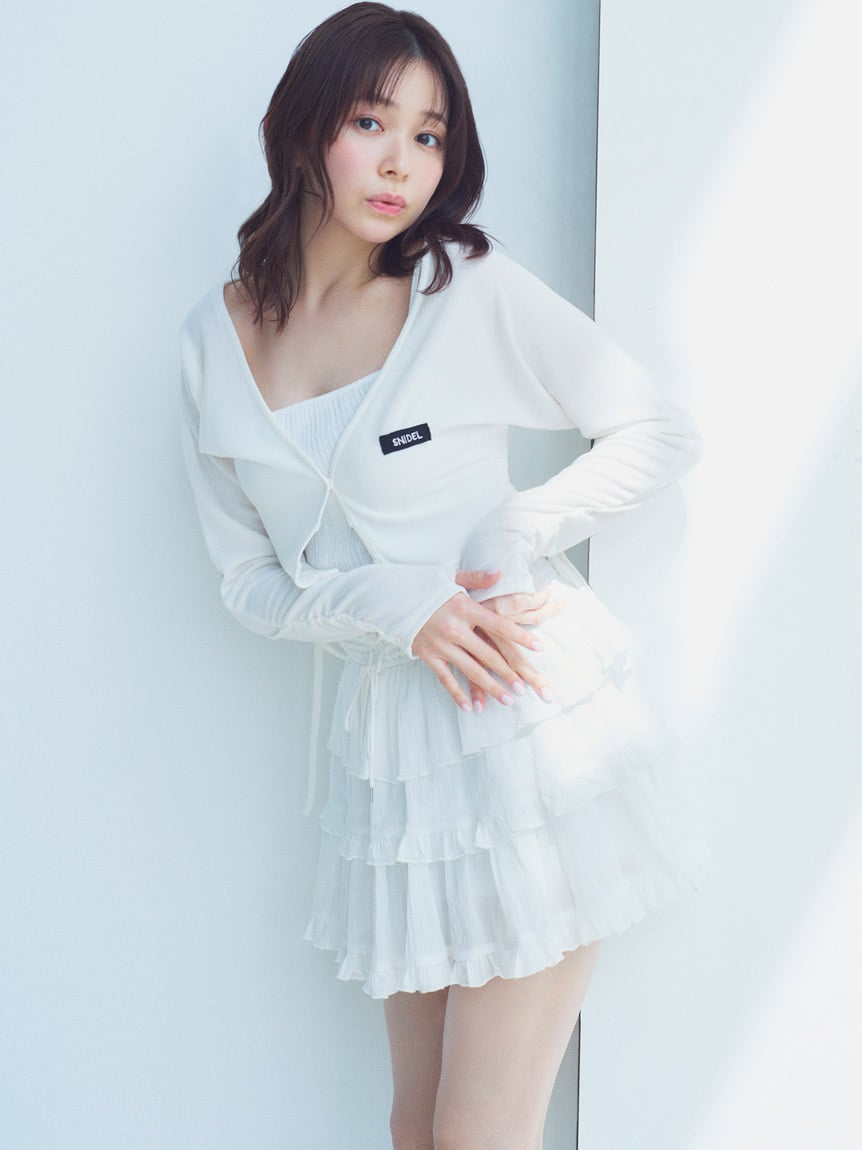 WEB限定】ワンポイントニットトップス（ニット）｜SNIDEL