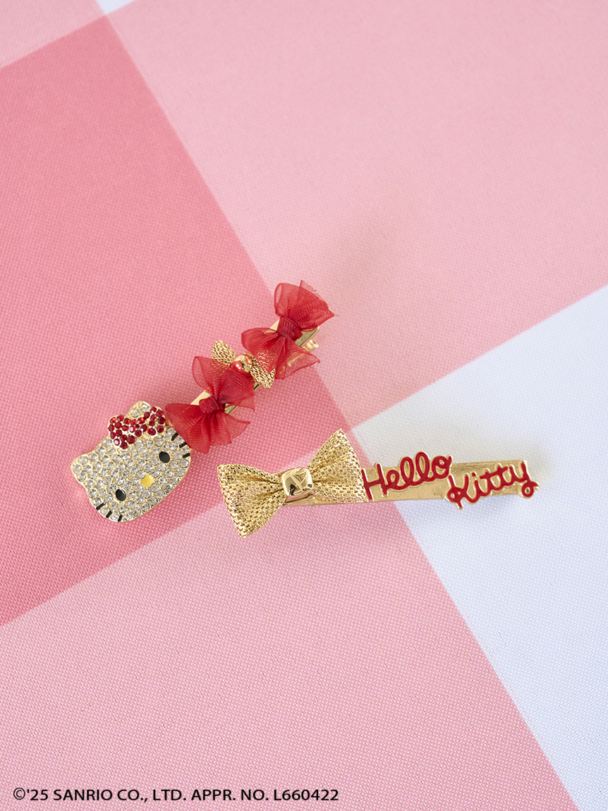 アクセサリー Hello HELLO KITTY】ヘアピンセット(ヘッドアクセサリー