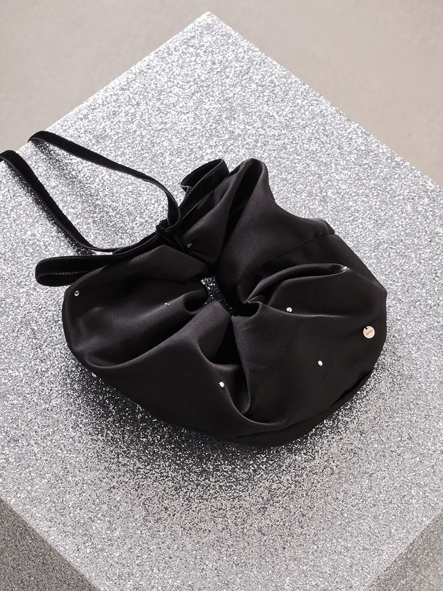 ベロアリボン付きシュシュ(ヘッドアクセサリー)｜アクセサリー｜SNIDEL