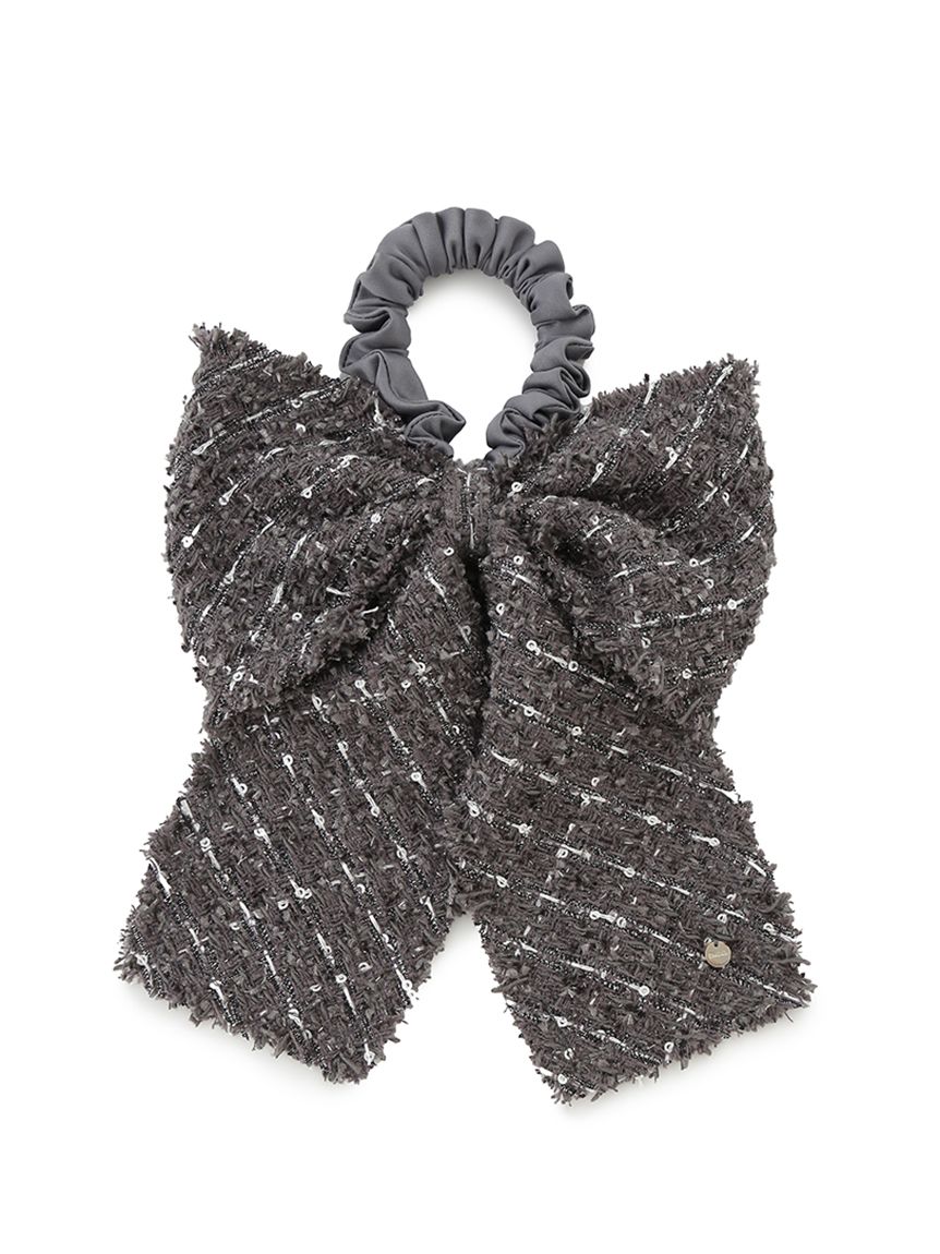 リボンツイードシュシュ(ヘッドアクセサリー)｜アクセサリー｜SNIDEL