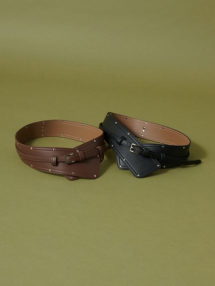 レザー2wayベルト(ベルト)｜アクセサリー｜SNIDEL(スナイデル)の通販