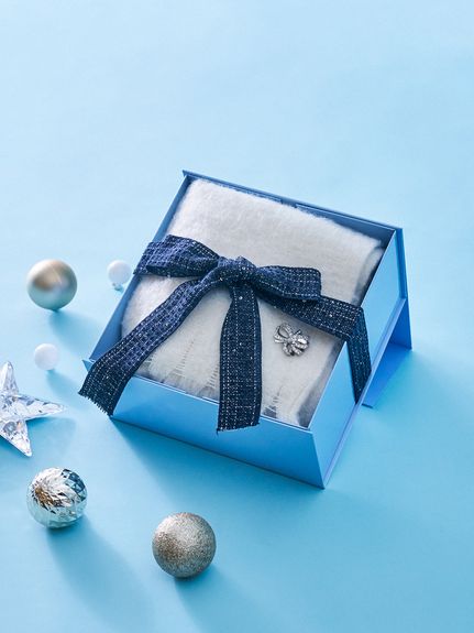 ラッピング済】【WEB限定】【セット商品】HOLIDAYギフト ブローチ付