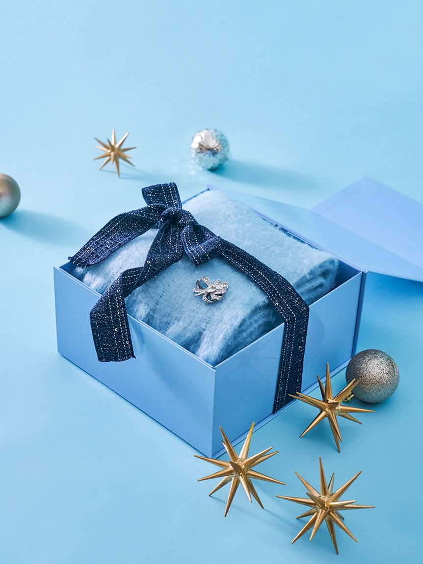 ラッピング済】【WEB限定】【セット商品】HOLIDAYギフト ブローチ付