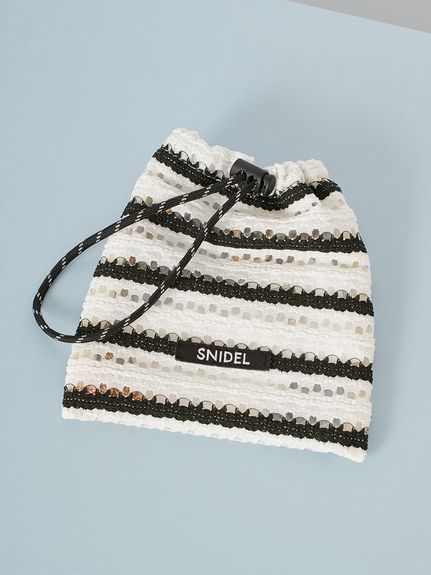ドロストリングミニバッグチャーム(チャーム)｜グッズ｜SNIDEL
