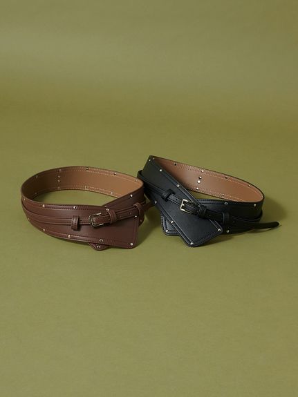 SNIDEL オリジナルバックルベルト SNIDEL（スナイデル）の「モチーフベルト（ベルト）」 - WEAR
