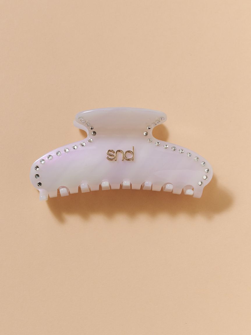 sndロゴ】ストーンバンス(バレッタ・ヘアクリップ)｜アクセサリー