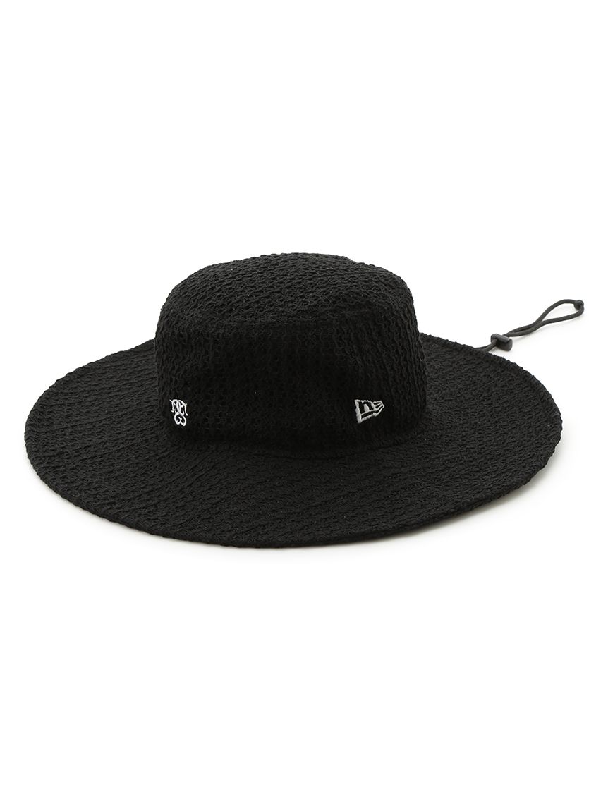 【SNIDEL|NEW ERA®】レースバケットハット(BLK-F)