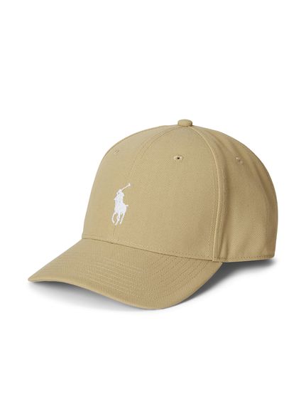 【POLO RALPH LAUREN】ハイクラウン キャップ(BEG-F)