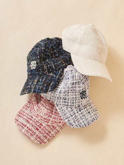 SNIDEL NEW ERA コラボ キャップ ツイード チェック 新品タグ付き◇ 【SNIDEL|NEW ERA®】コラボキャップ ツイード