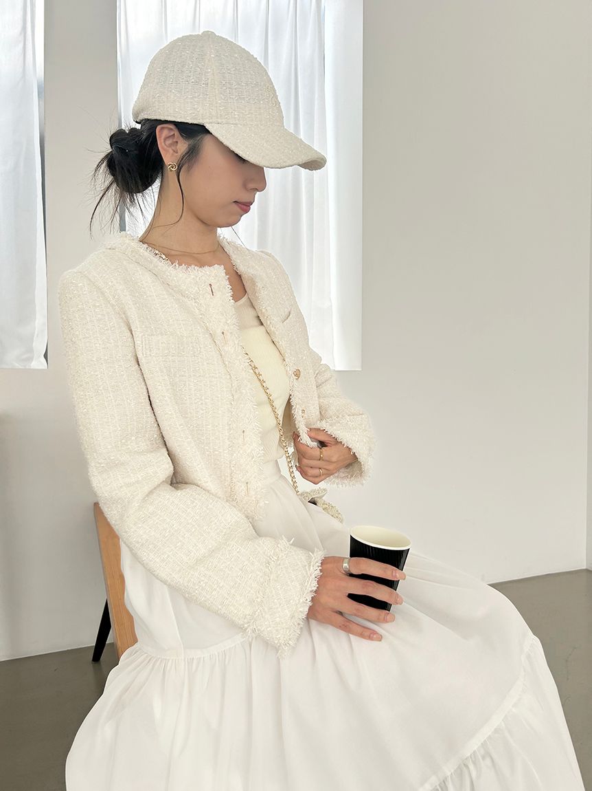 ツイードCAP(帽子)｜アクセサリー｜SNIDEL(スナイデル)の通販サイト