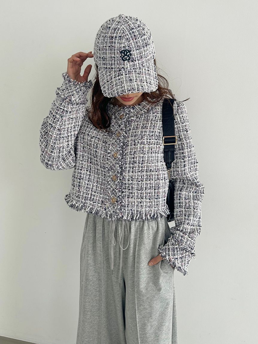 ツイードCAP(帽子)｜アクセサリー｜SNIDEL(スナイデル)の通販サイト