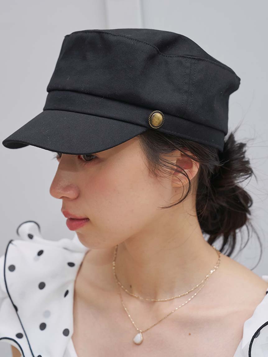 メタルボタンキャスケット(帽子)｜グッズ｜SNIDEL(スナイデル)の通販