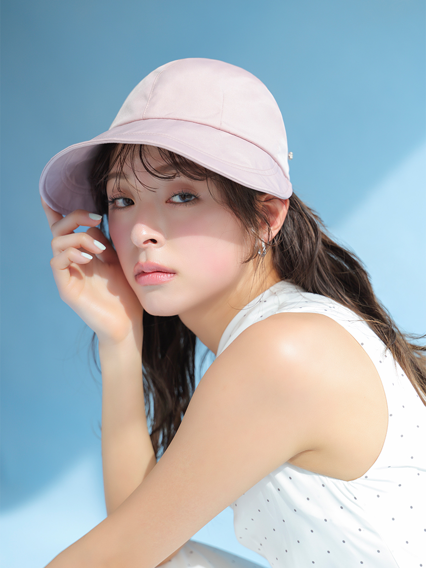 【即購入OK】UVカットワイドキャップ ハンドウォッシャブル snidel MASH STORE/楽天ファッション限定】UVカットワイドキャップ(帽子
