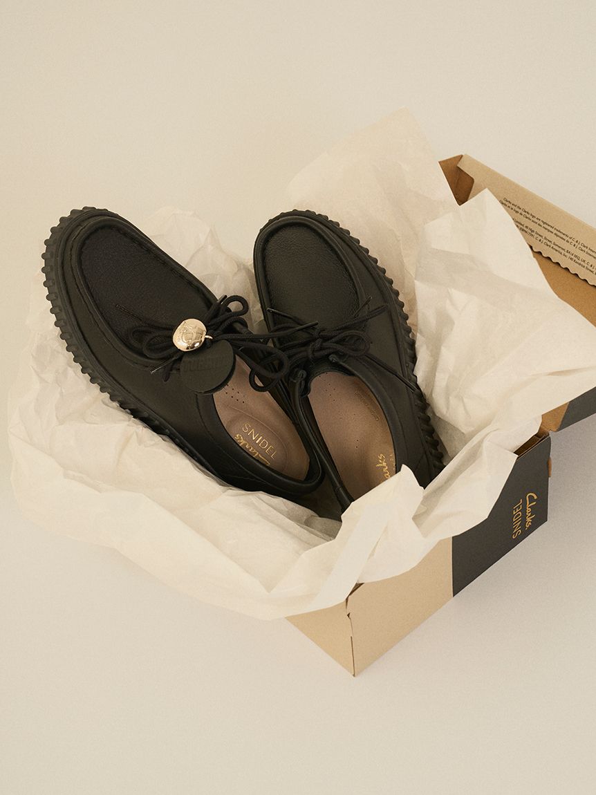 るびぃ SNIDEL/Clarks】Torhill Bee/トーヒルビー(フラットシューズ