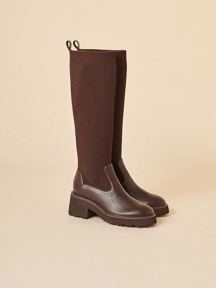 snidel ストラップフィットロングブーツ snidel ストラップフィットロングブーツ