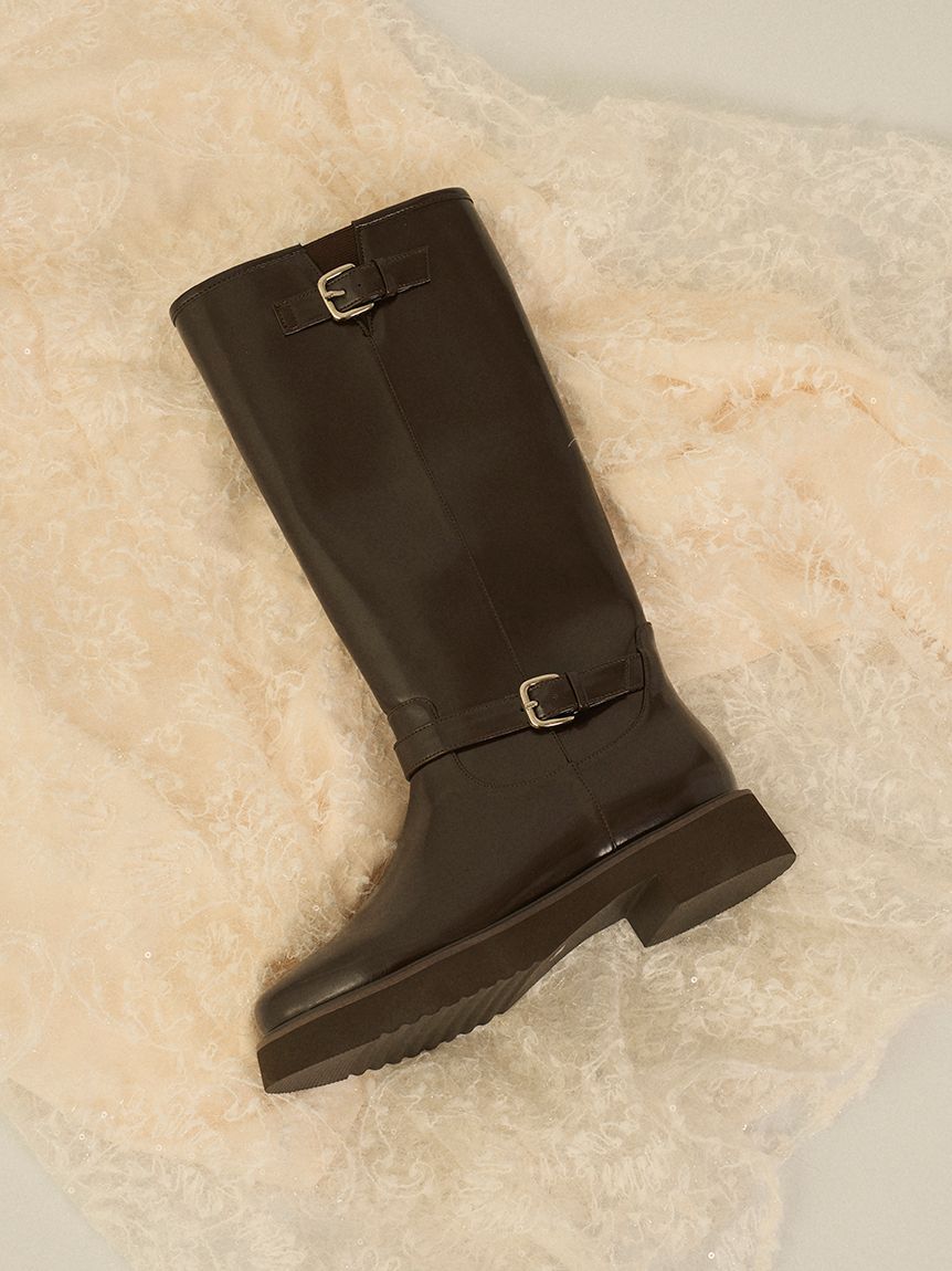 レースアップファーブーツSWGS254685 レースアップファーブーツ(ブーツ)｜シューズ｜SNIDEL