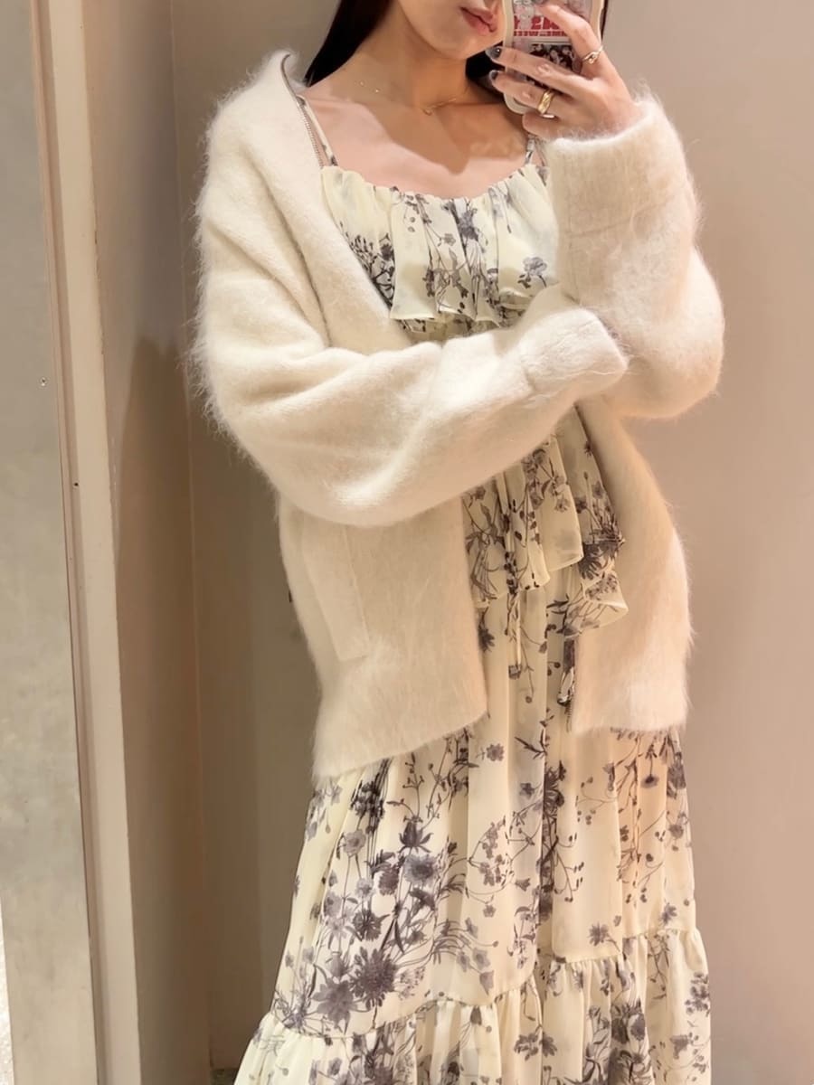 アルパカシャギージップコート(ブルゾン)｜アウター｜SNIDEL