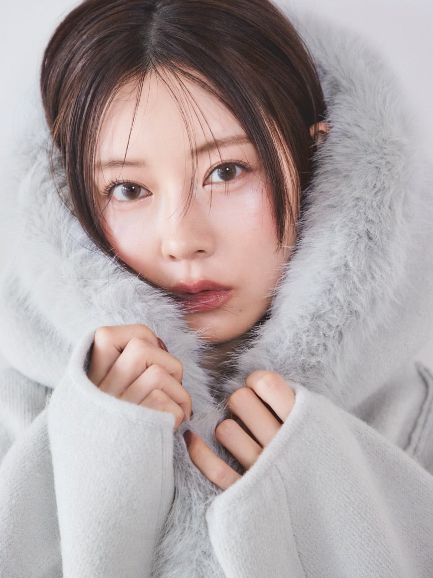 snidel】袖ファー付ダッフルコート