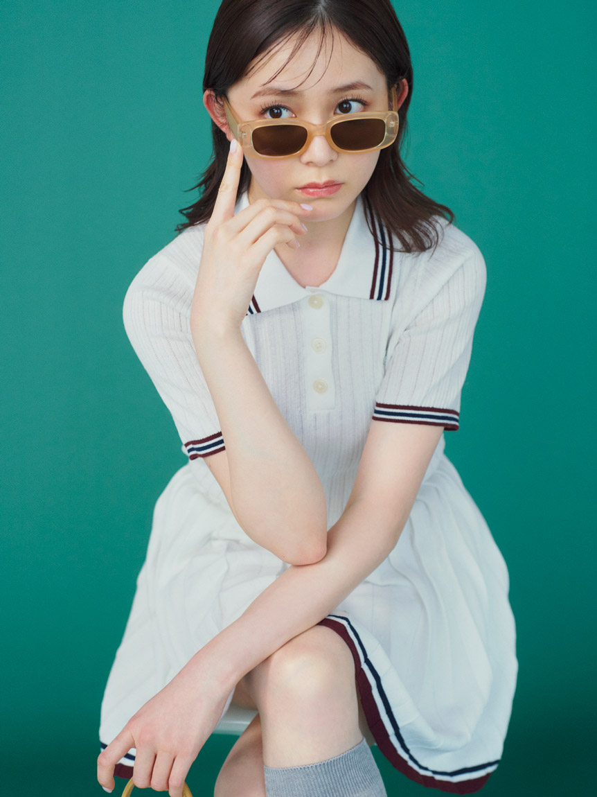 LACOSTE/スカート(WHT-F)