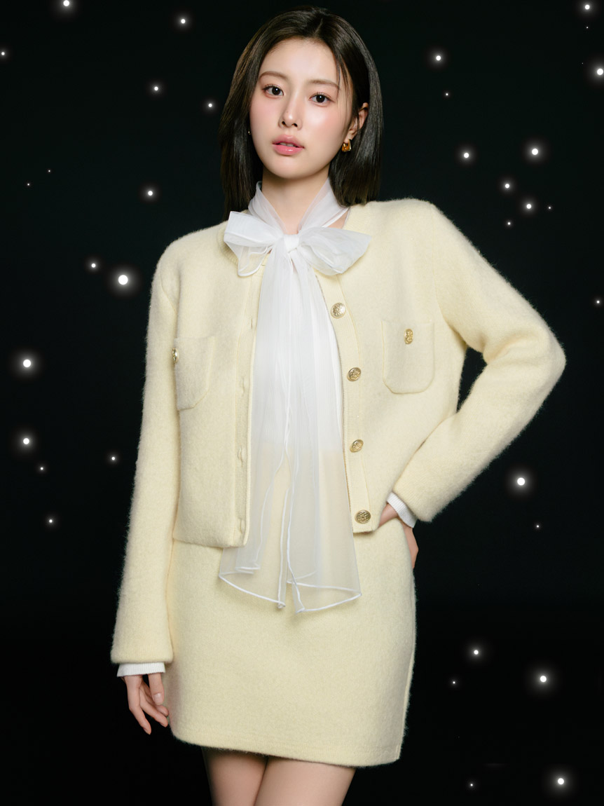 フォックスニットスカート(ミニスカート)｜スカート｜SNIDEL