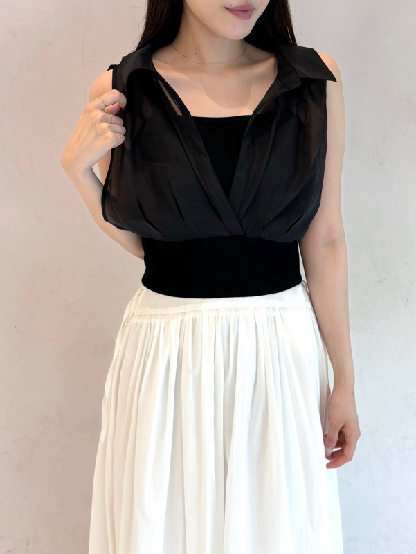 ドッキングニットTOPS(ニット)｜トップス｜SNIDEL(スナイデル)の通販  