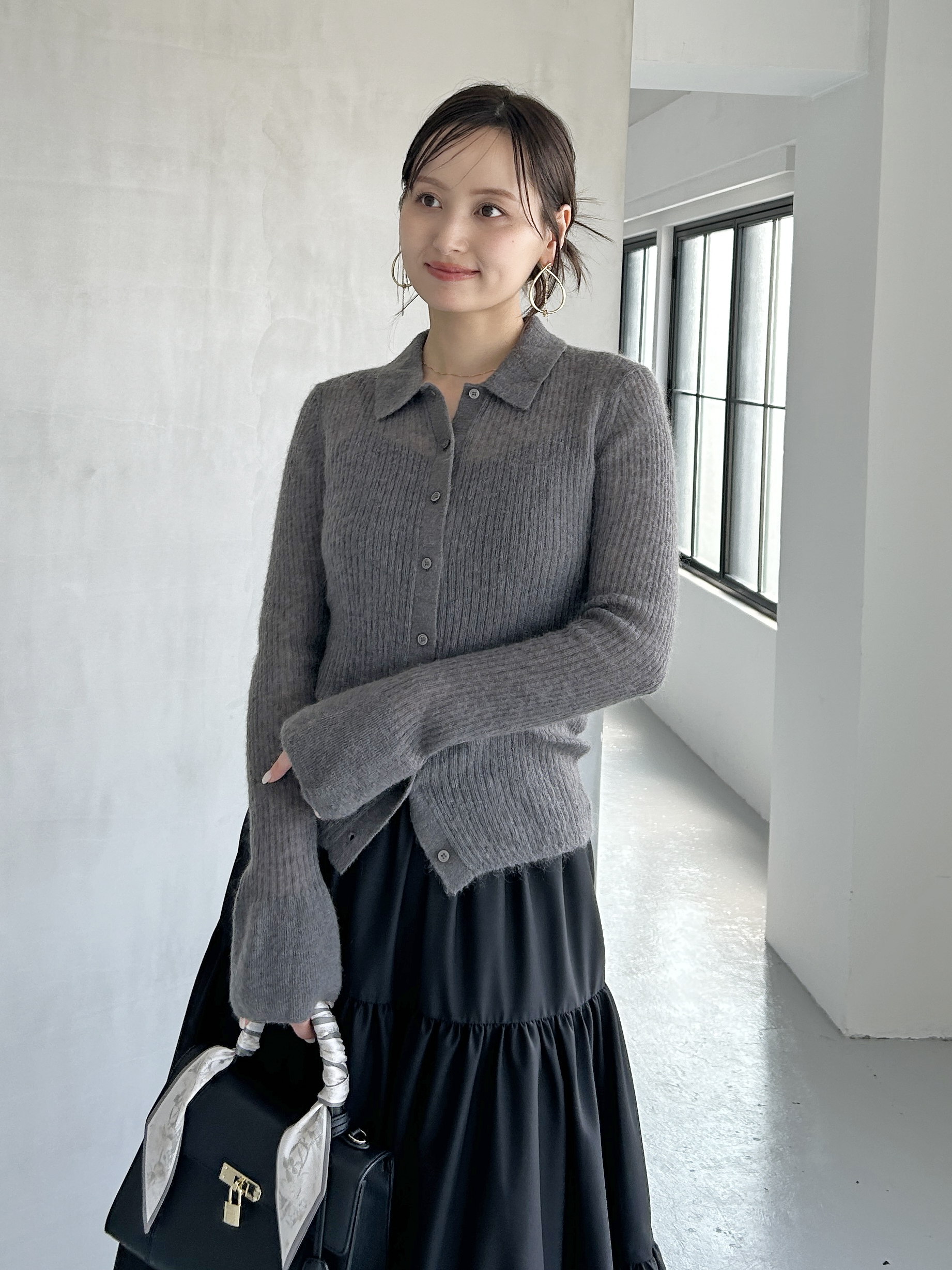 シアーモヘヤポロニット(ニット)｜トップス｜SNIDEL(スナイデル)の通販