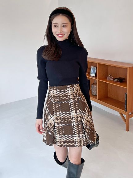 ハイネックリブプルオーバー(ニット)｜トップス｜SNIDEL(スナイデル)の